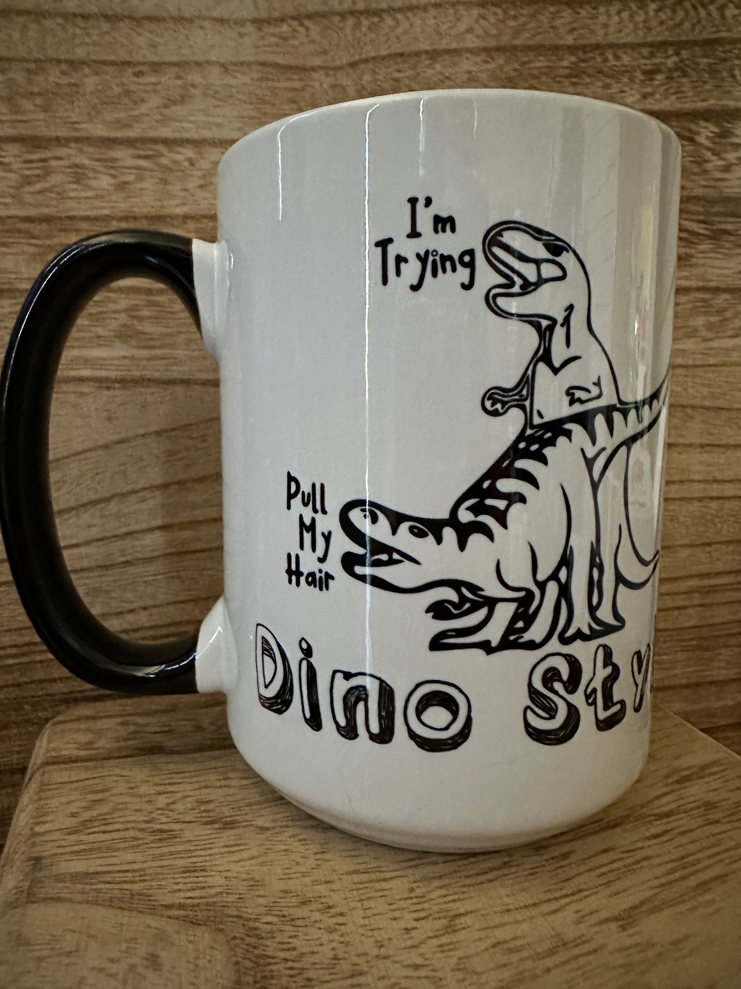 Dino Style 15oz Coffee Mug