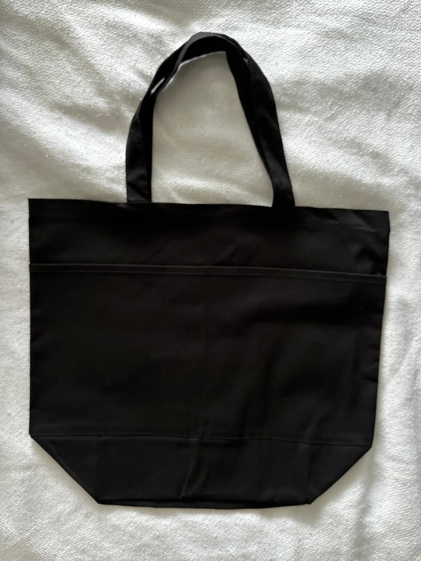 Stay Positive Black Tote Bag
