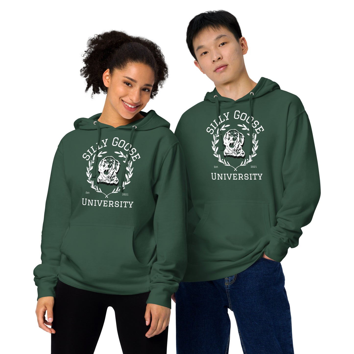 Silly Goose University Unisex midweight hoodie