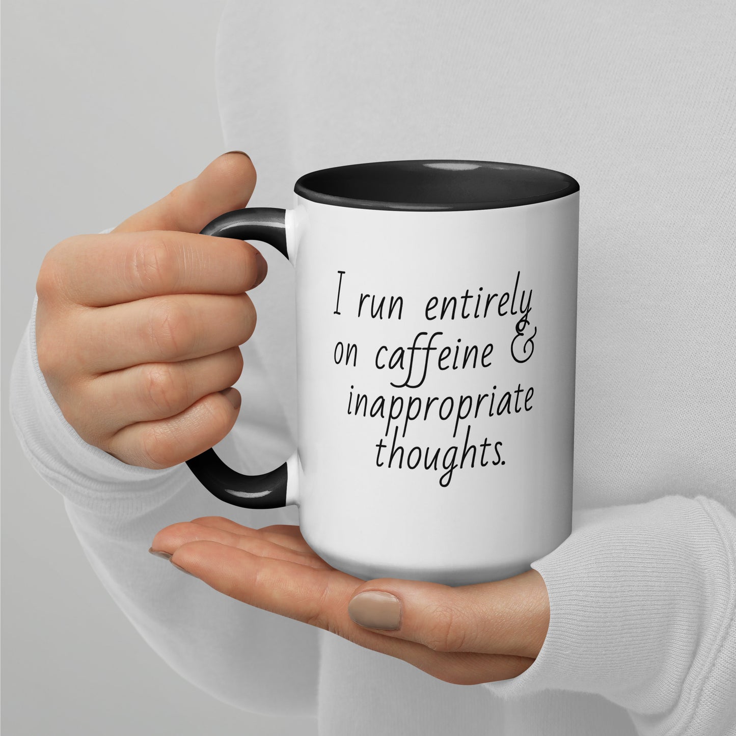 Caffeine & Inappropriate 15oz Mug