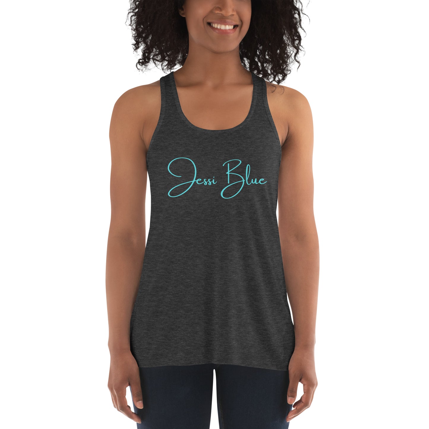 Jessi Blue Design Co. Women's Flowy Racerback Tank