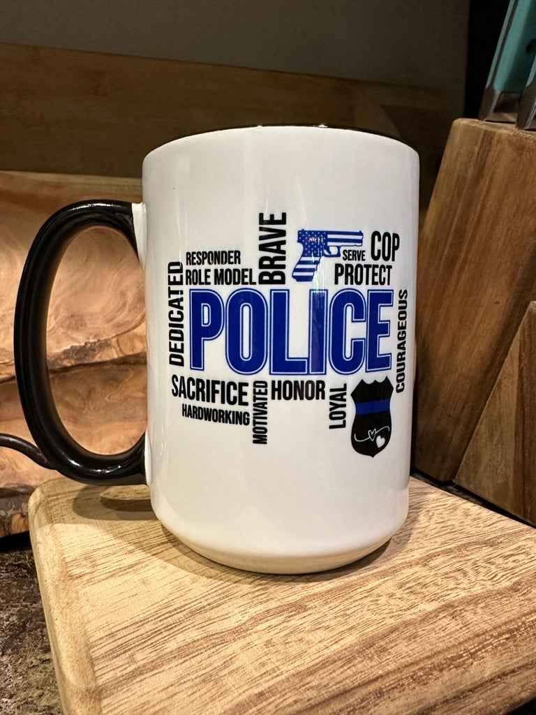 Congratulations O Mug, Personalized P- O Gift, Cop Gifts, Cop Mug, Custom  Name Mug, Law Enforcement Mug 11oz 15oz