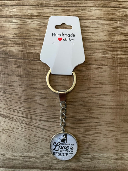 You Can't Buy Love Key Chain