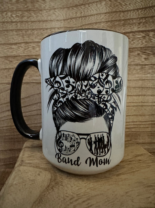 Band Mom - I can survive 15oz Mug