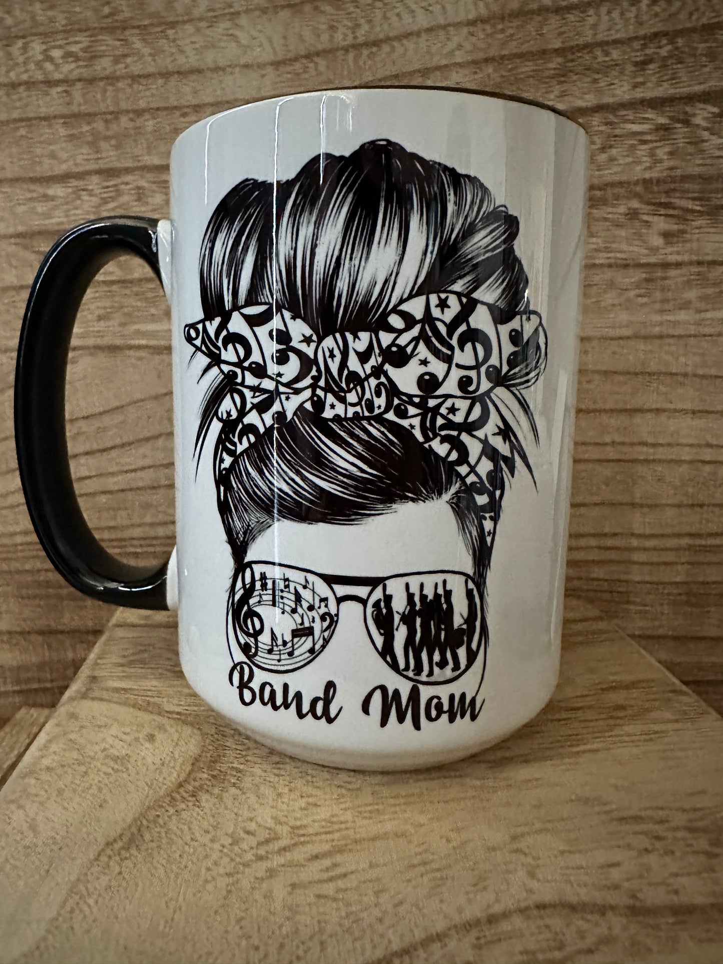 Band Mom - more than just a band 15oz Mug