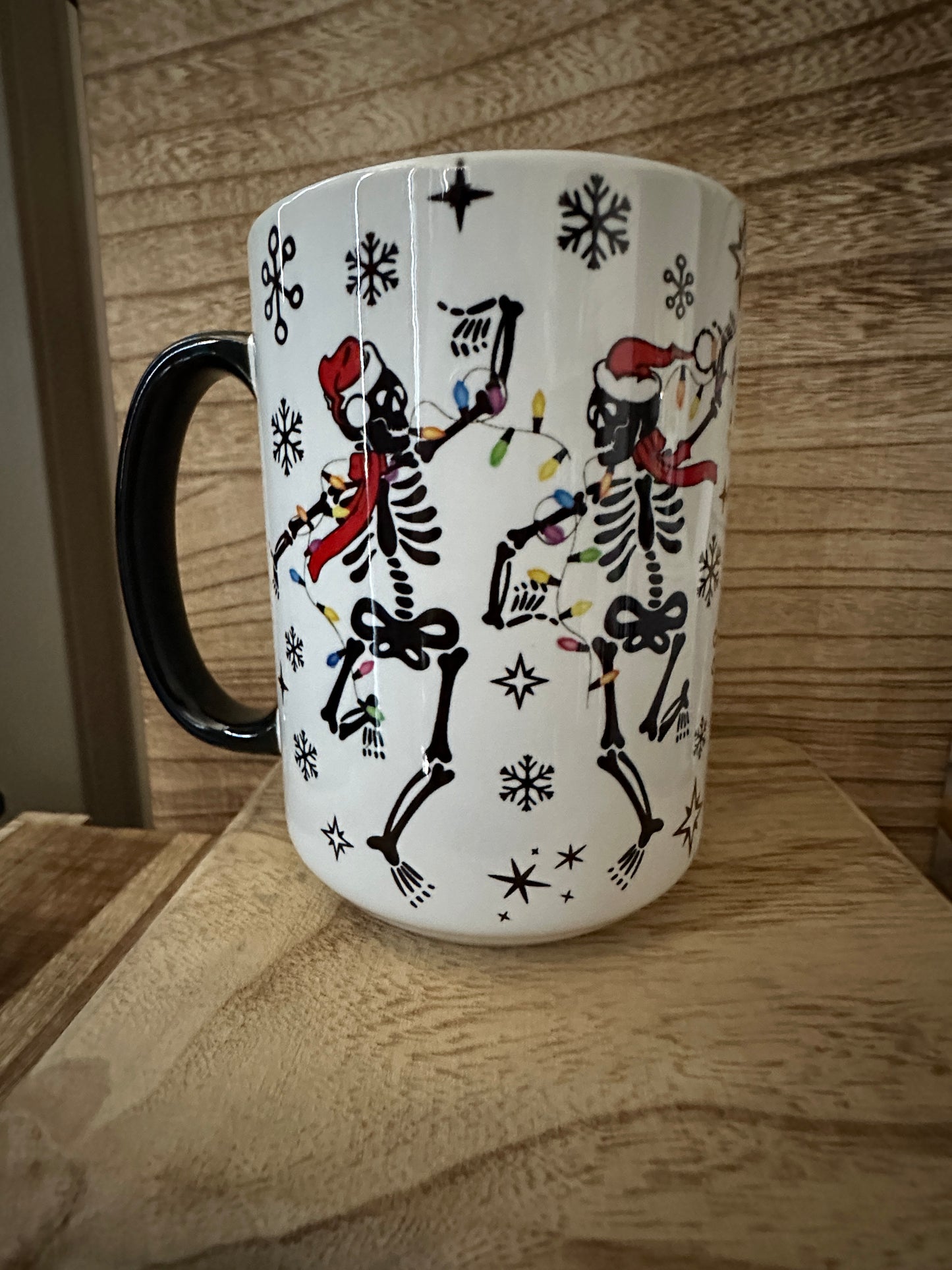Christmas Dancing Skelli 15oz Mug