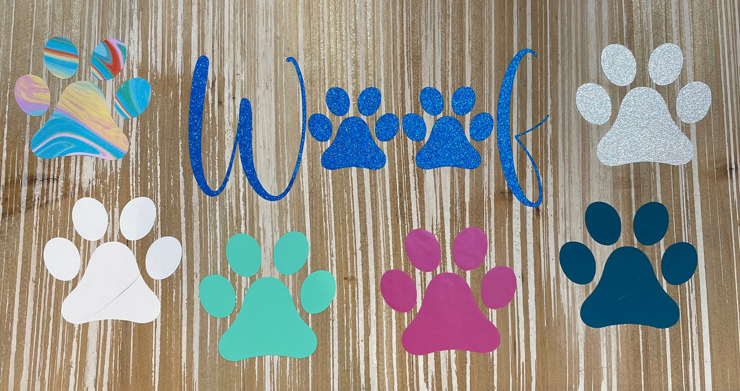 WOOF Window Decal