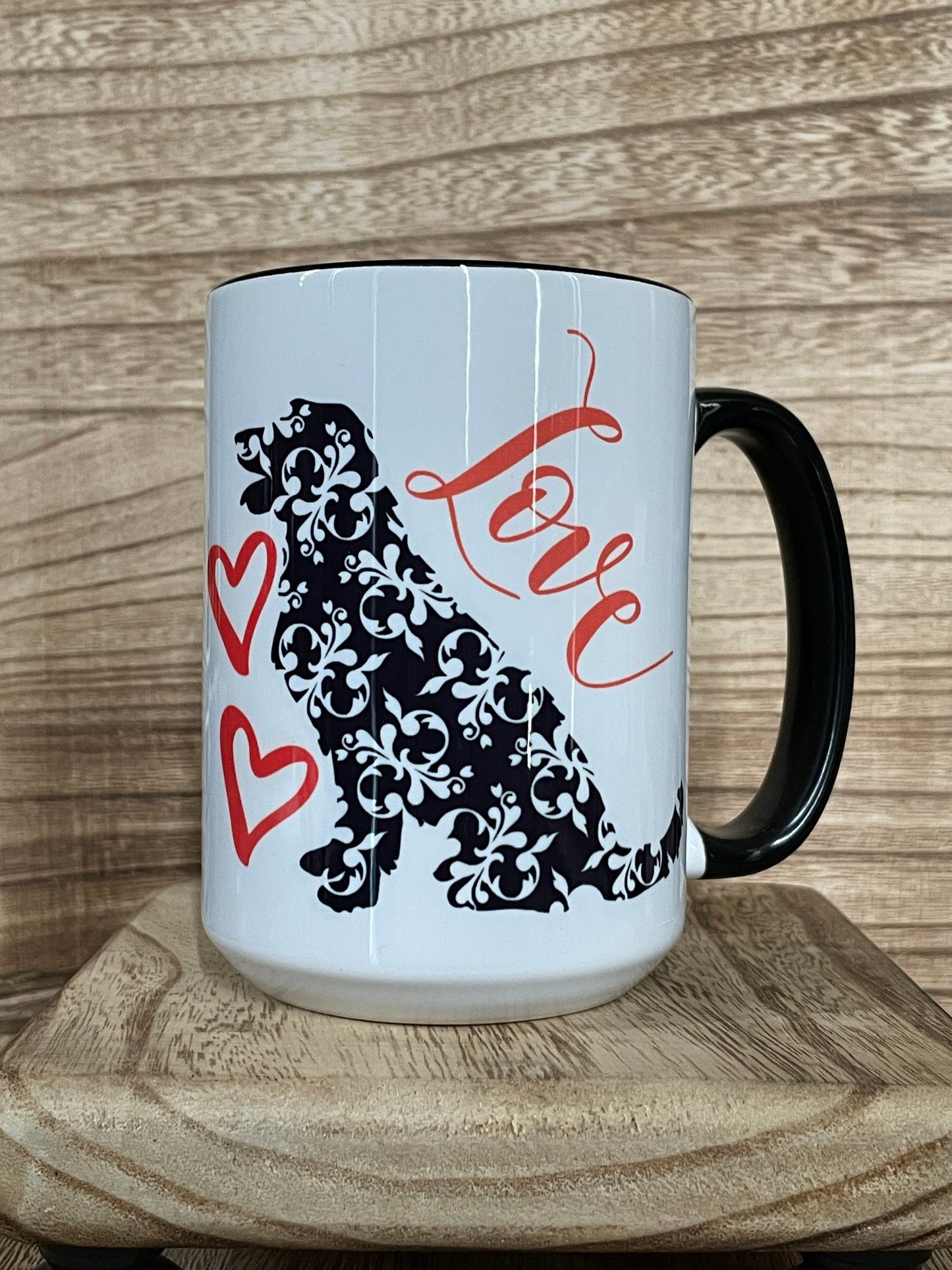You me & the Dog Love 15oz Mug