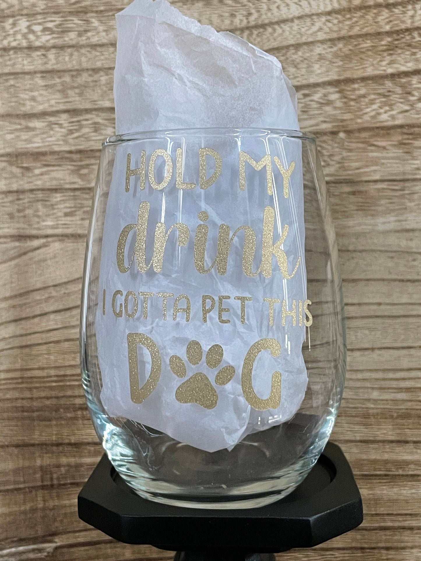 Hold my drink I gotta pet this DOG