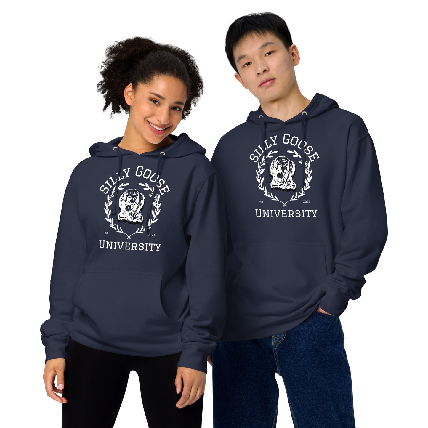 Silly Goose University Unisex midweight hoodie