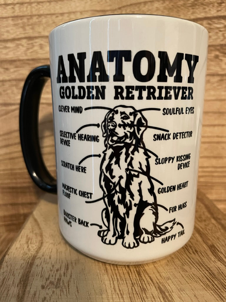 Anatomy of a Golden 15oz Coffee Cup