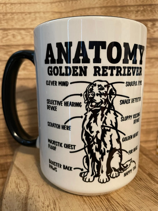 Anatomy of a Golden 15oz Coffee Cup