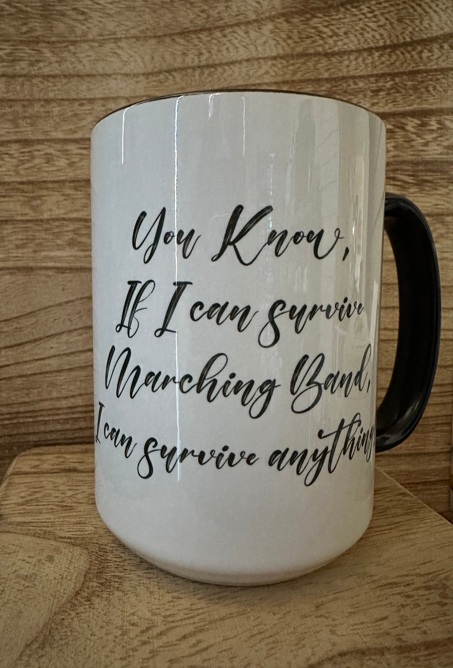 Band Mom - I can survive 15oz Mug