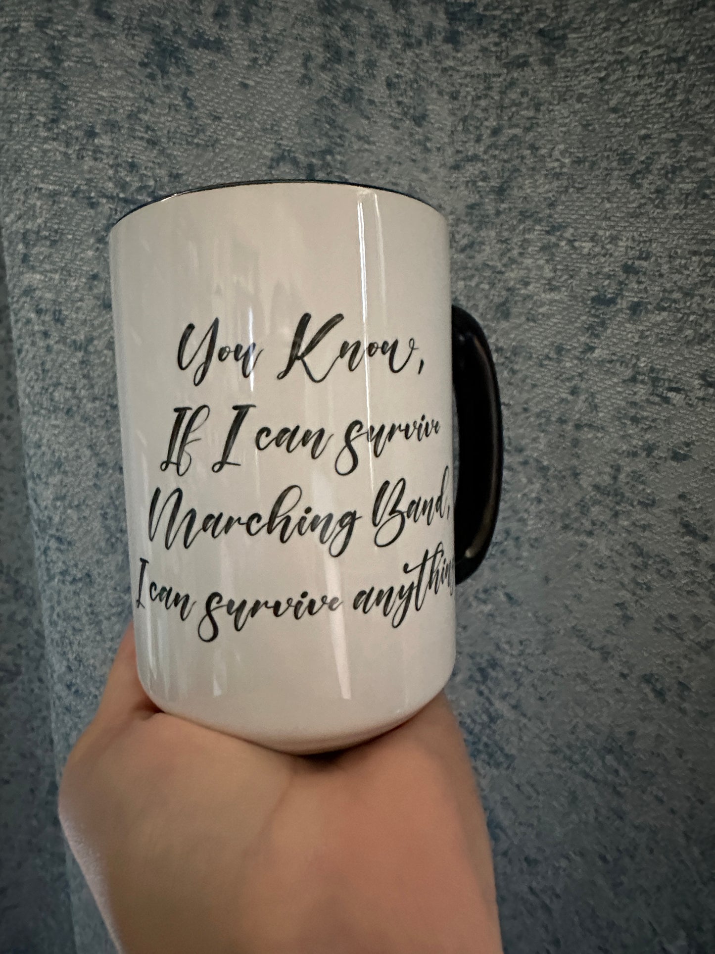 Band Mom - I can survive 15oz Mug