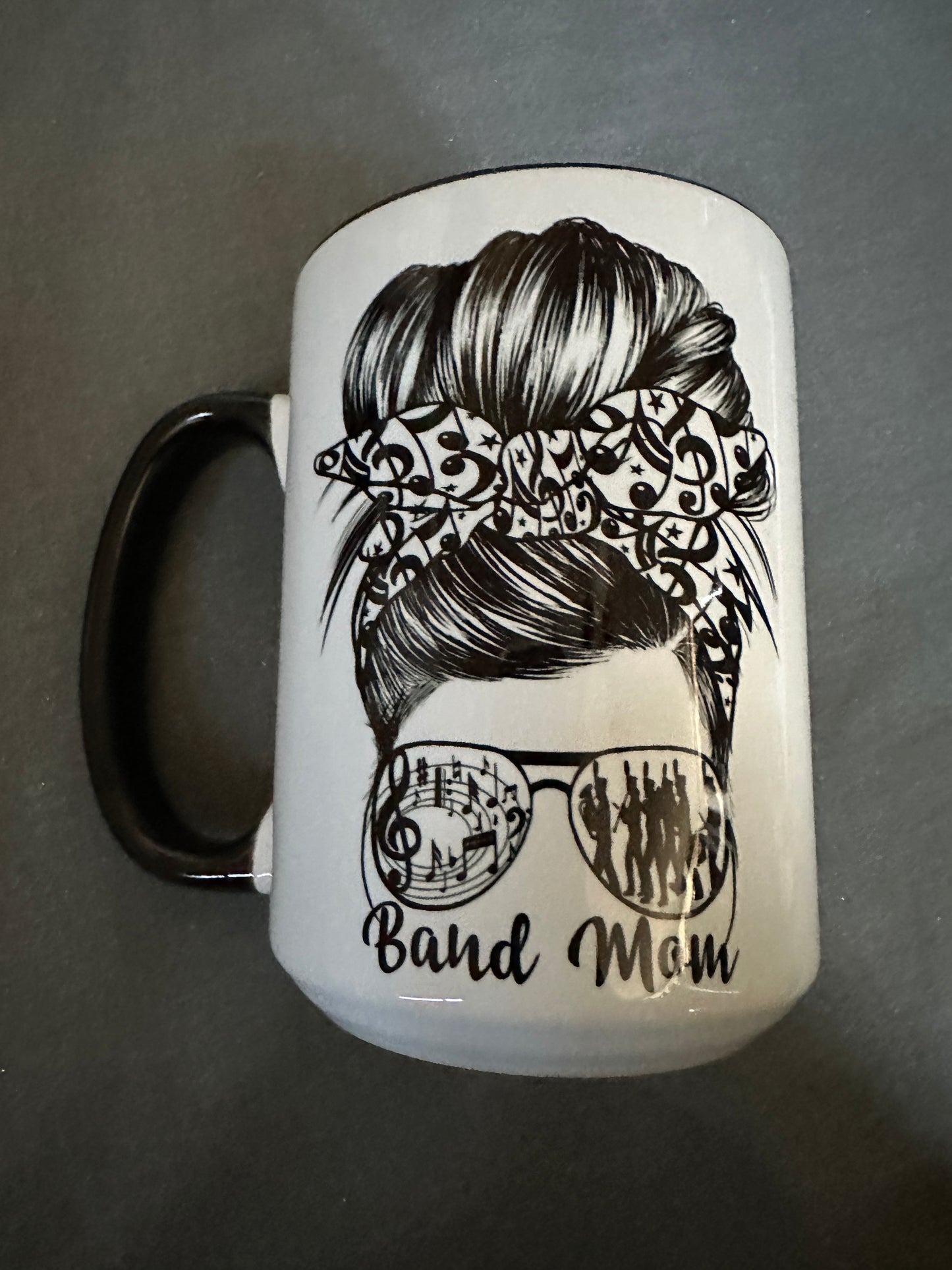 Band Mom - I can survive 15oz Mug