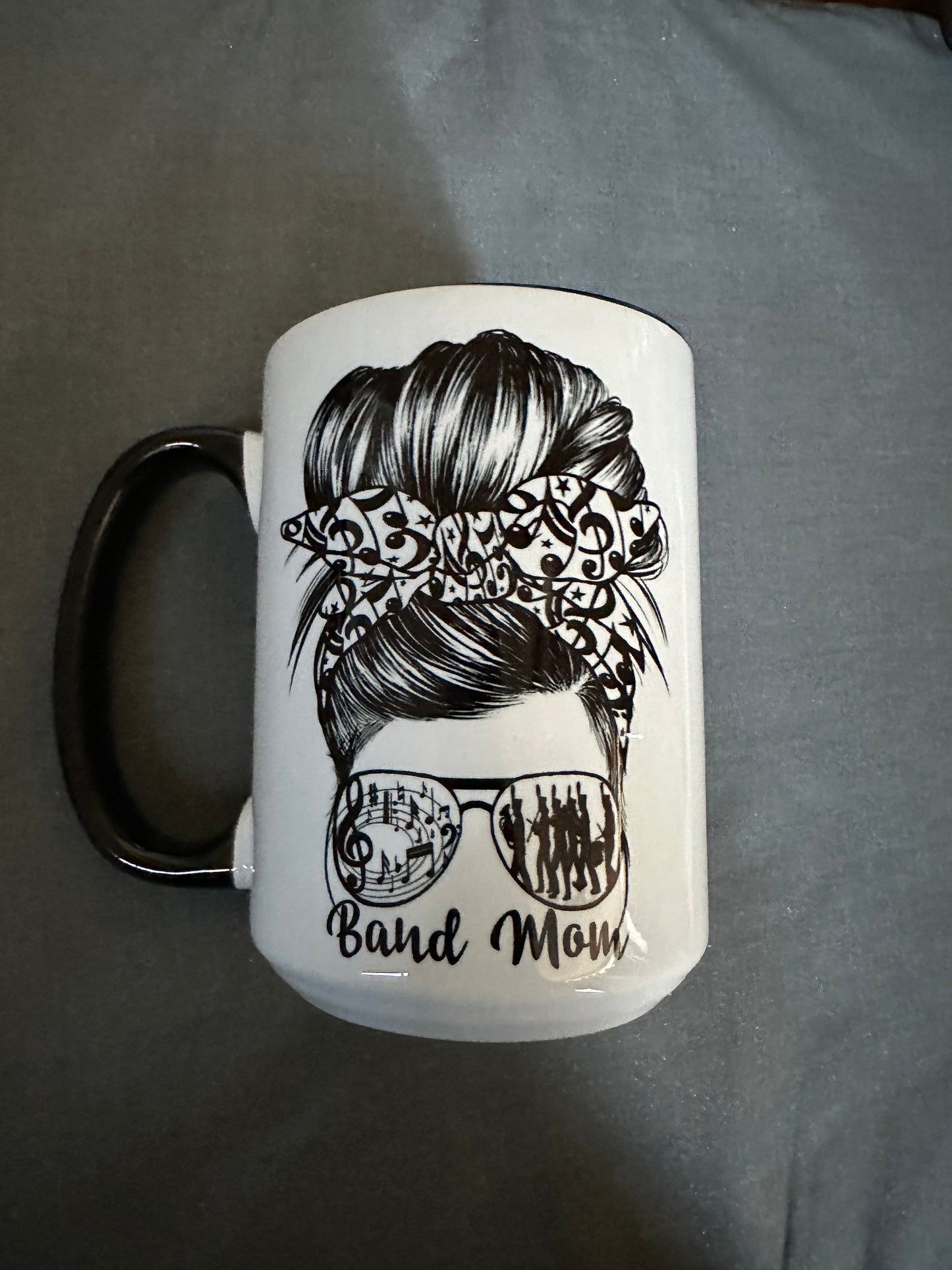 Band Mom - more than just a band 15oz Mug