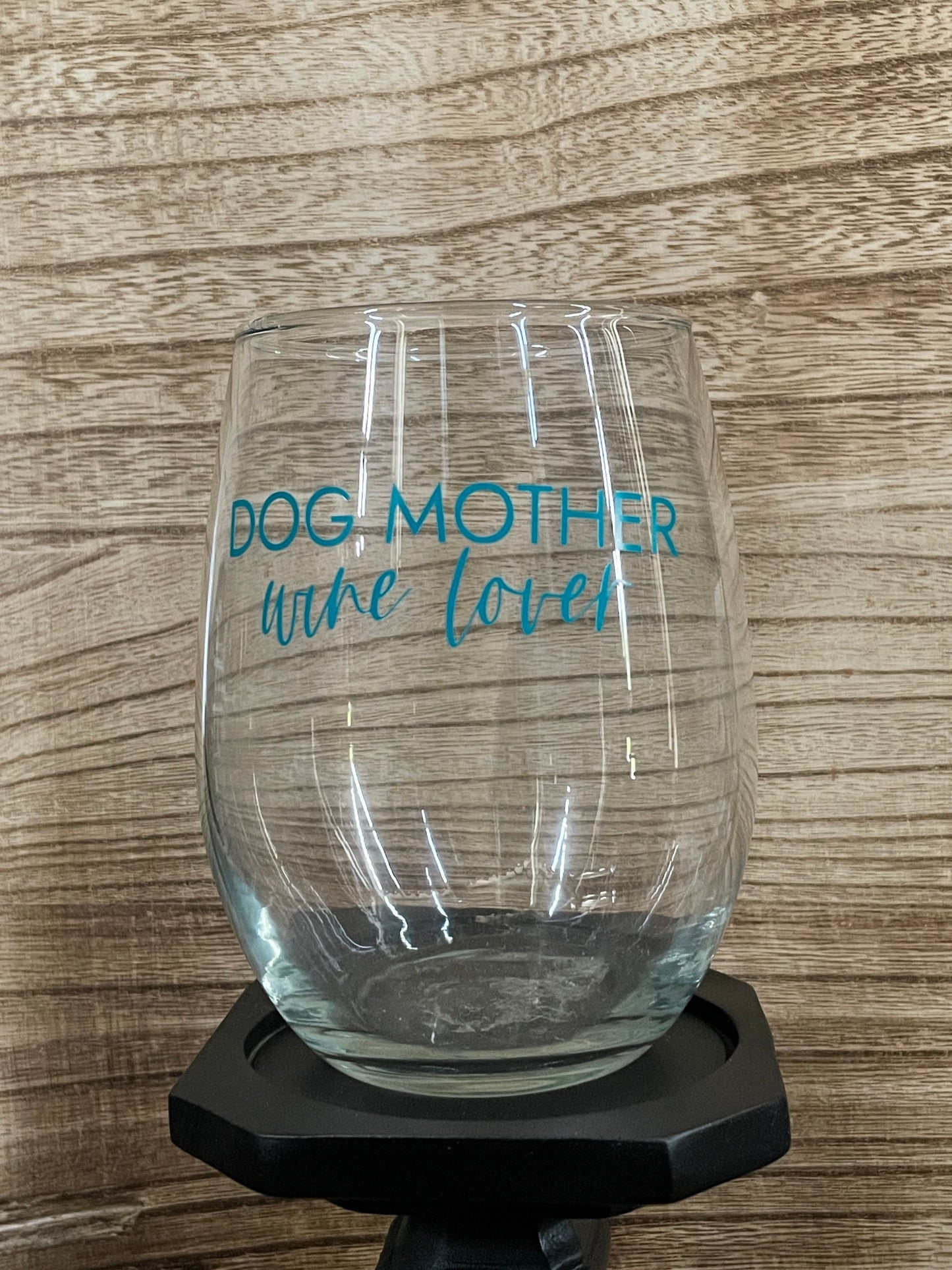 DOG Mother Wine Lover Wine Glass